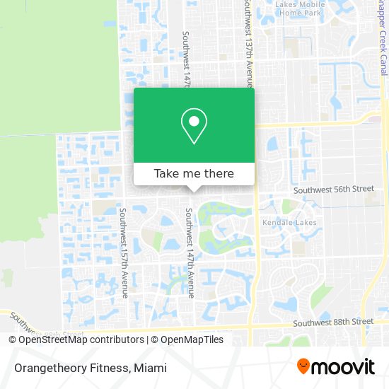 Orangetheory Fitness map