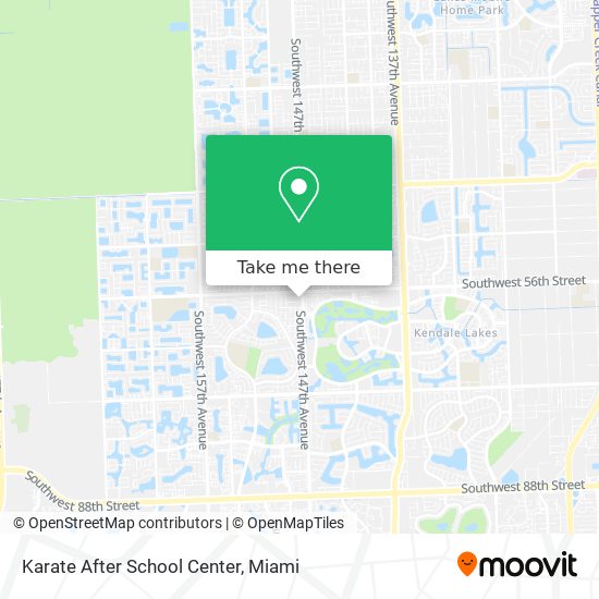 Karate After School Center map