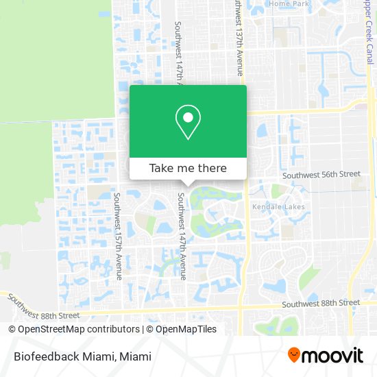 Biofeedback Miami map