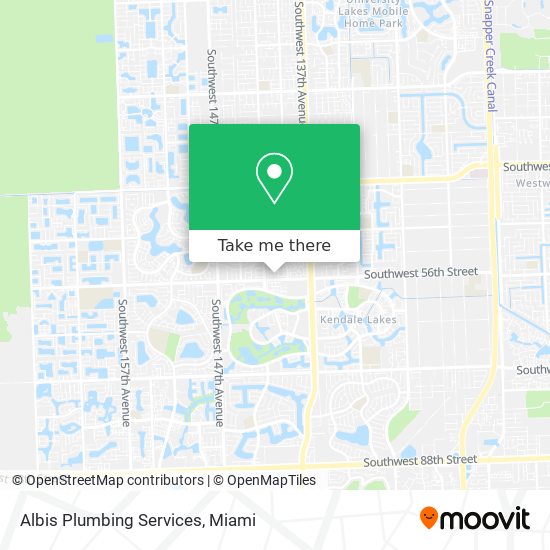 Mapa de Albis Plumbing Services