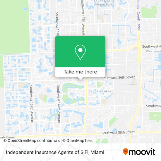 Mapa de Independent Insurance Agents of S Fl