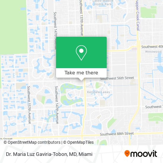 Dr. Maria Luz Gaviria-Tobon, MD map