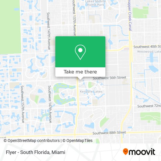 Flyer - South Florida map