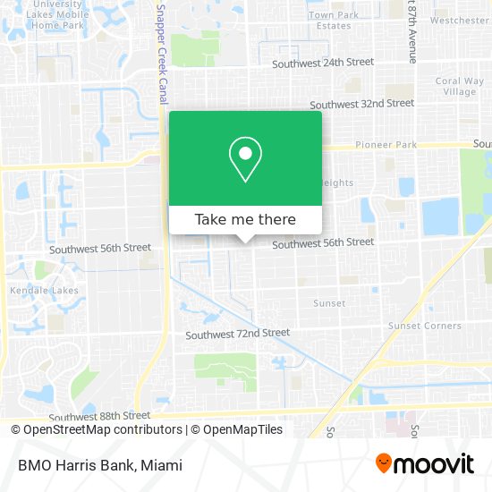 BMO Harris Bank map