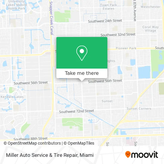 Miller Auto Service & Tire Repair map