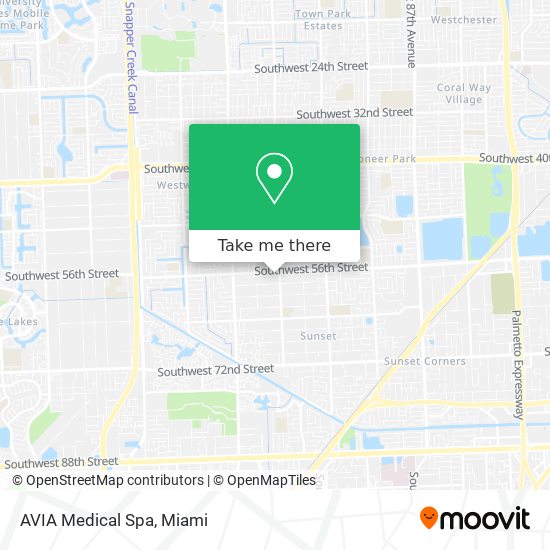 Mapa de AVIA Medical Spa