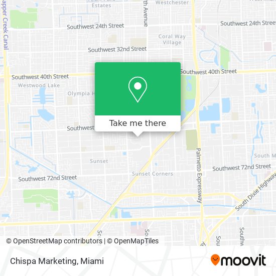 Chispa Marketing map