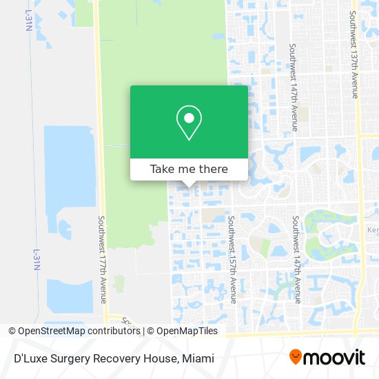 D'Luxe Surgery Recovery House map