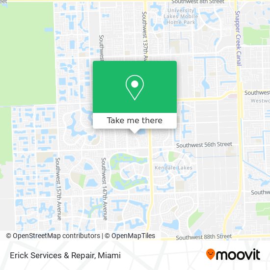 Erick Services & Repair map