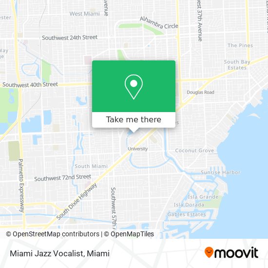 Miami Jazz Vocalist map