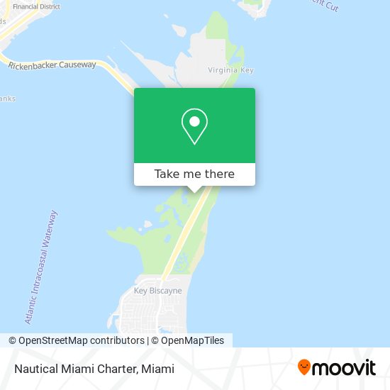 Mapa de Nautical Miami Charter