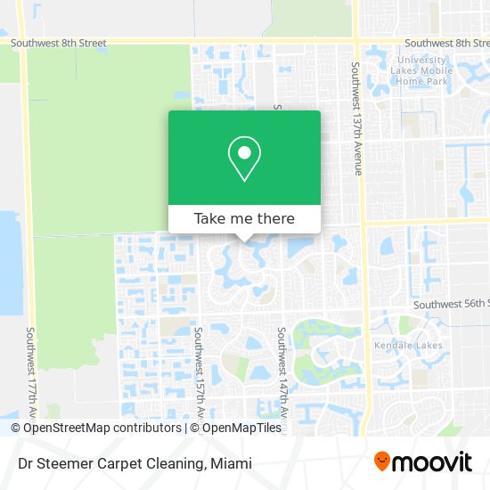 Dr Steemer Carpet Cleaning map