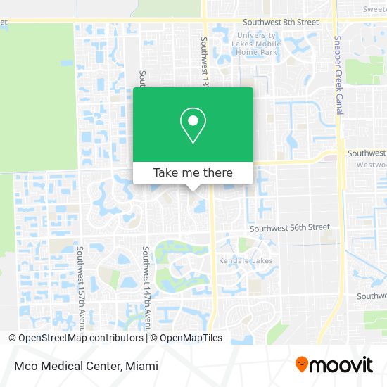 Mco Medical Center map