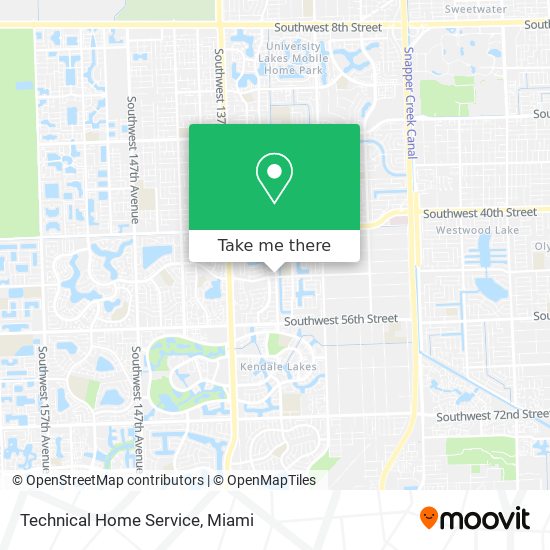 Technical Home Service map