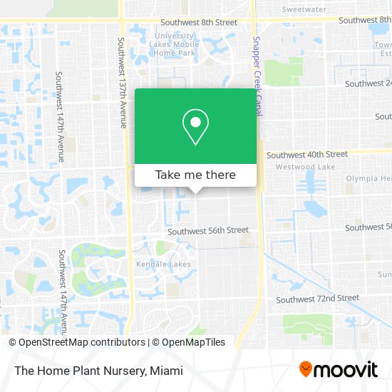 The Home Plant Nursery map