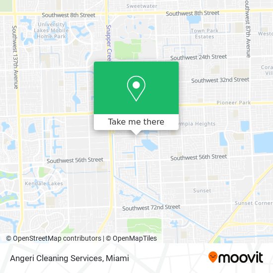 Angeri Cleaning Services map