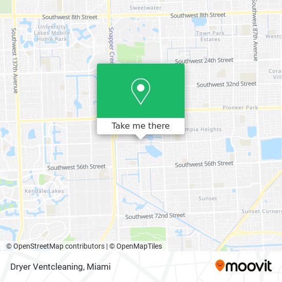 Dryer Ventcleaning map