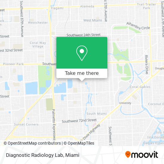 Diagnostic Radiology Lab map