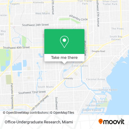 Office-Undergraduate Research map
