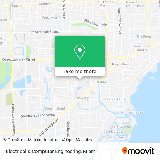 Electrical & Computer Engineering map