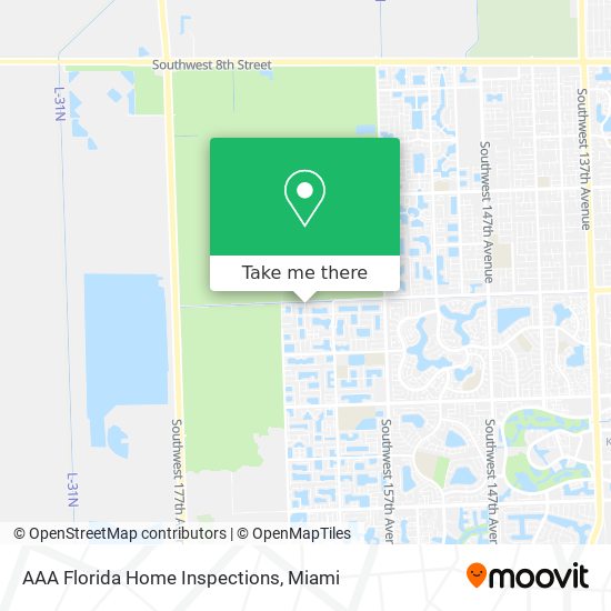 AAA Florida Home Inspections map