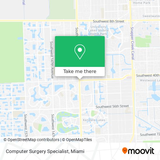 Computer Surgery Specialist map