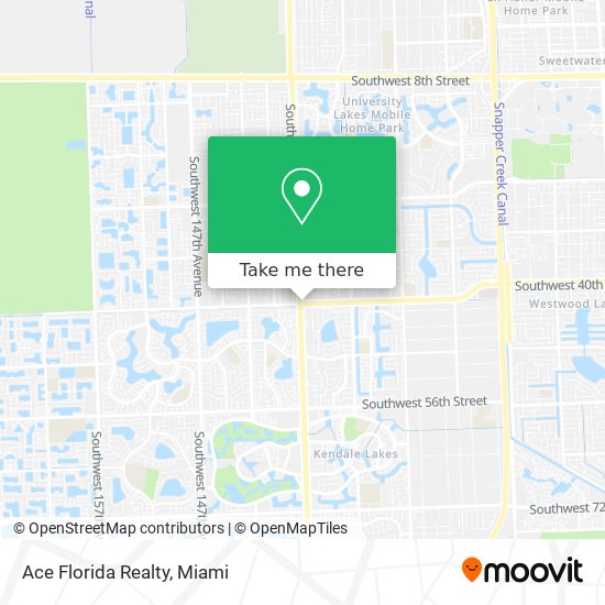 Mapa de Ace Florida Realty