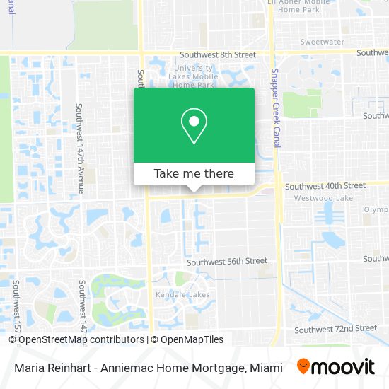 Maria Reinhart - Anniemac Home Mortgage map