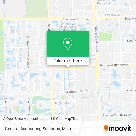 General Accounting Solutions map