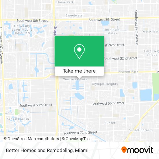 Mapa de Better Homes and Remodeling