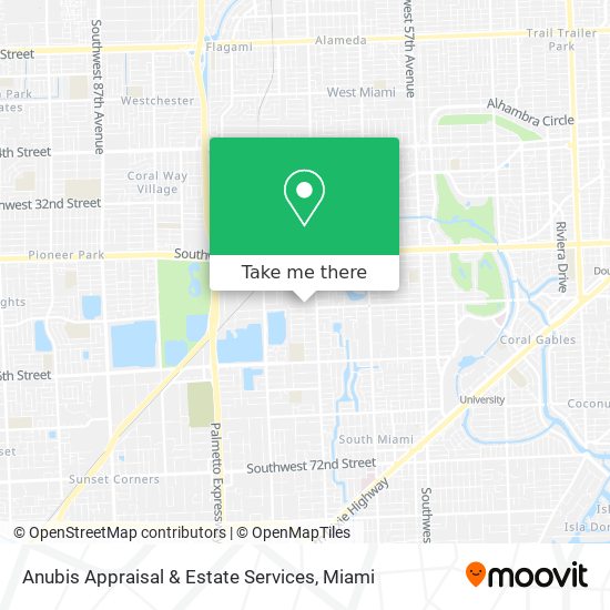 Anubis Appraisal & Estate Services map