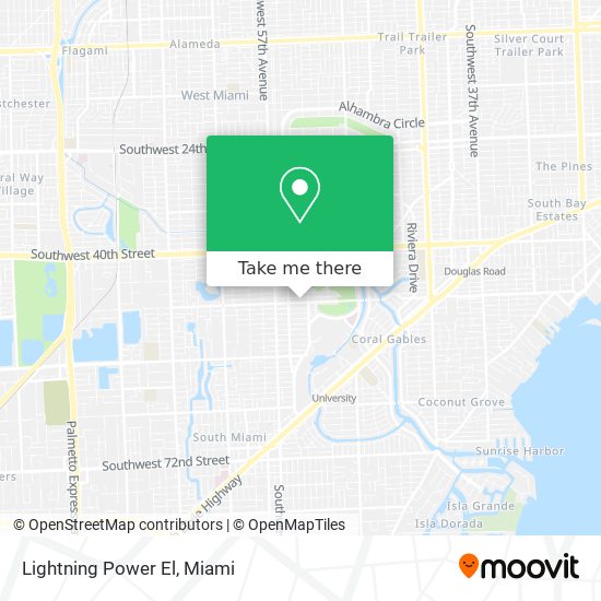 Mapa de Lightning Power El