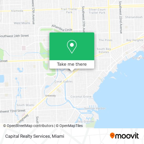 Mapa de Capital Realty Services