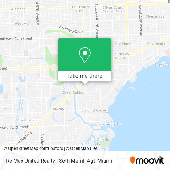 Mapa de Re Max United Realty - Seth Merrill Agt