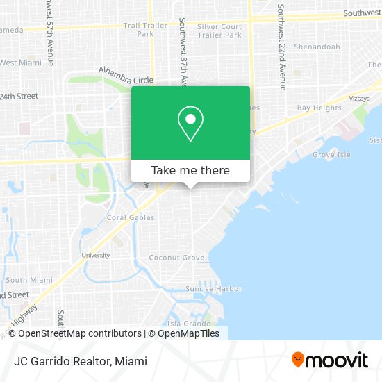 JC Garrido Realtor map