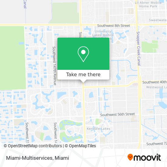 Mapa de Miami-Multiservices