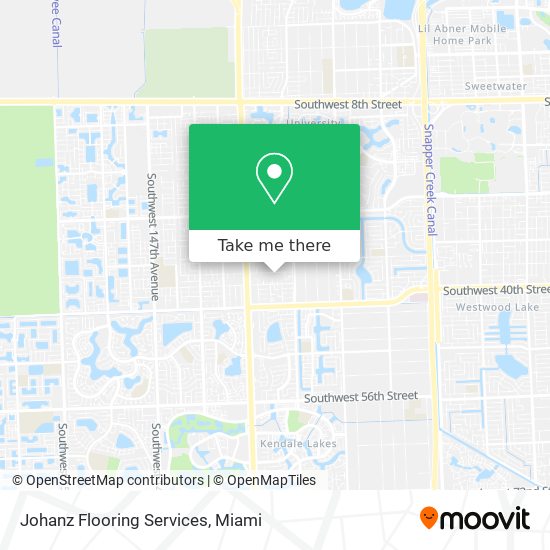 Johanz Flooring Services map