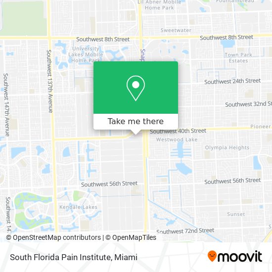 South Florida Pain Institute map
