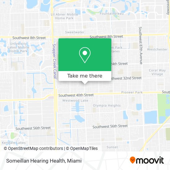 Mapa de Someillan Hearing Health