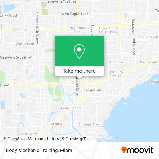 Body Mechanic Training map