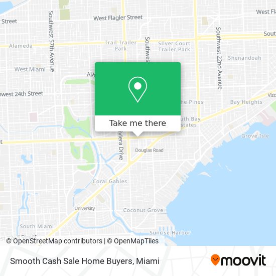 Smooth Cash Sale Home Buyers map