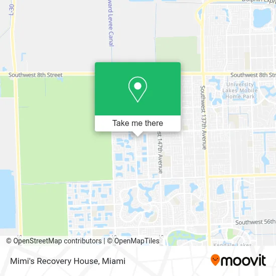 Mimi's Recovery House map