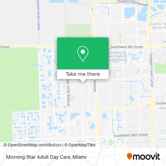 Mapa de Morning Star Adult Day Care