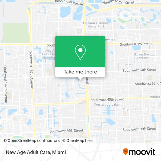 New Age Adult Care map