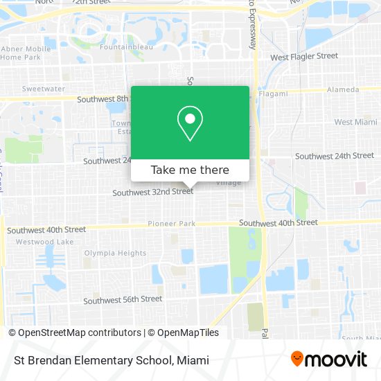 Mapa de St Brendan Elementary School