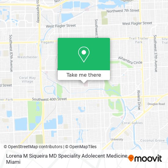 Mapa de Lorena M Siqueira MD Speciality Adolecent Medicine