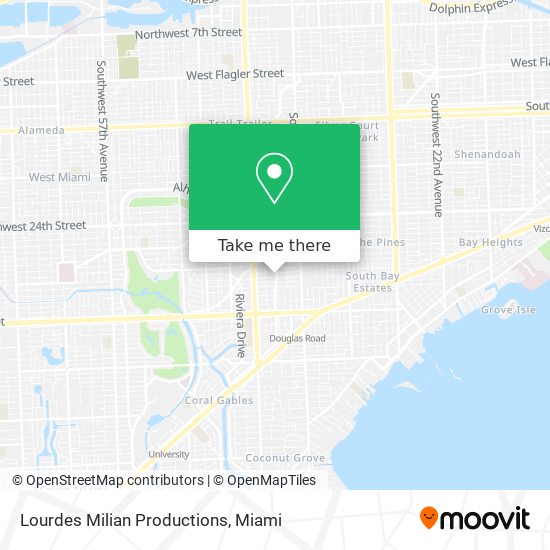 Lourdes Milian Productions map