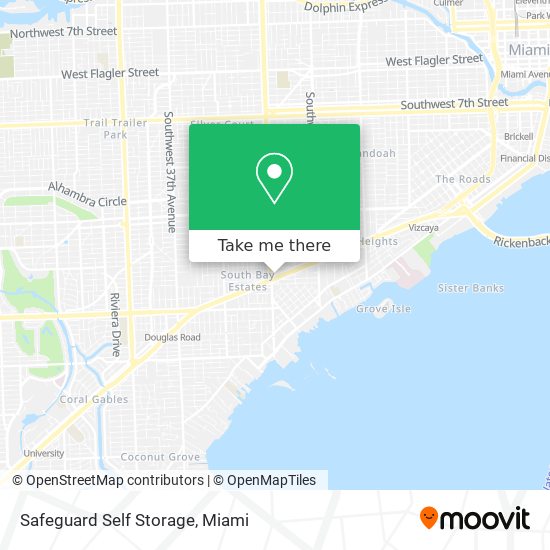 Safeguard Self Storage map