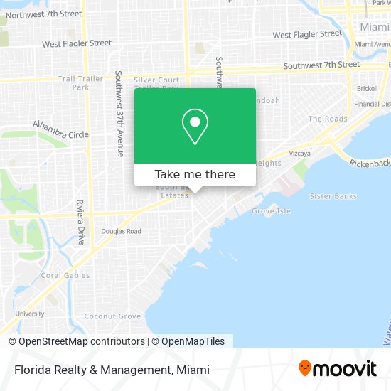 Florida Realty & Management map