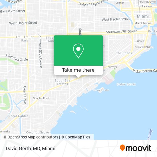 Mapa de David Gerth, MD